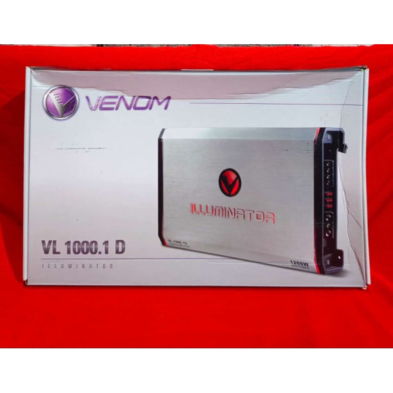 Monoblock Venom ILUMINATOR VL-1000.1 D - Car Monoblock Venom ILUMINATOR Original