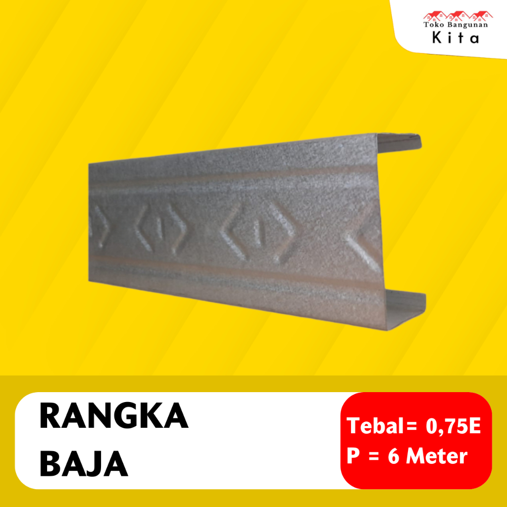 Rangka baja ringan - 0,75E - AZ70