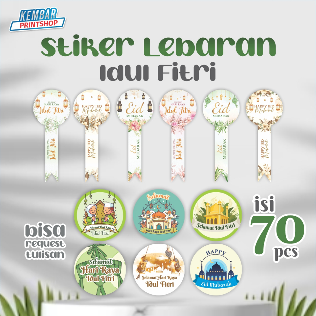 

STIKER SEGEL TOPLES STIKER IDUL FITRI STIKER HAMPERS LEBARAN STIKER RAMADHAN STIKER LABEL