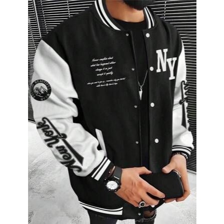NEW YORK WEAR JACKET BASEBALL VARSITY KERAH
