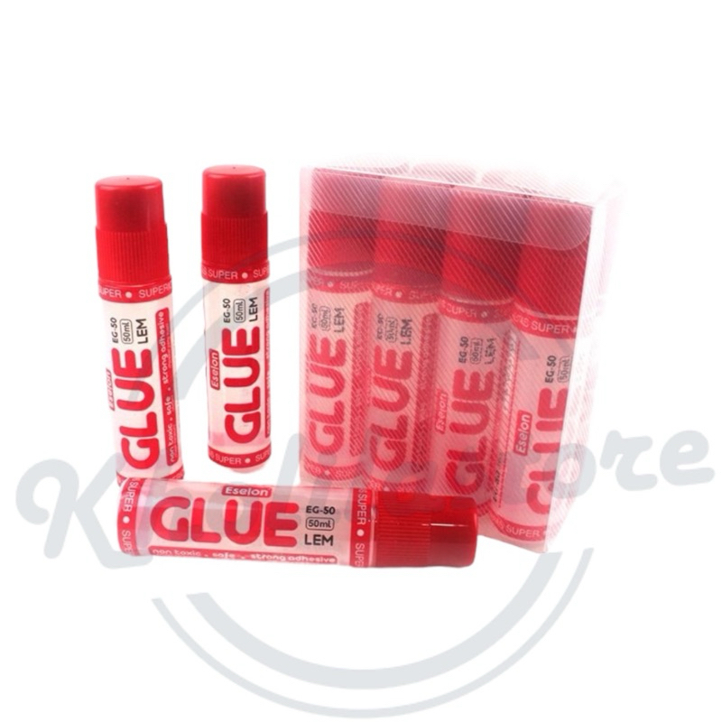 

(12 pcs) Lem Cair EG-50 / Liquid Glue Eselon 50ml