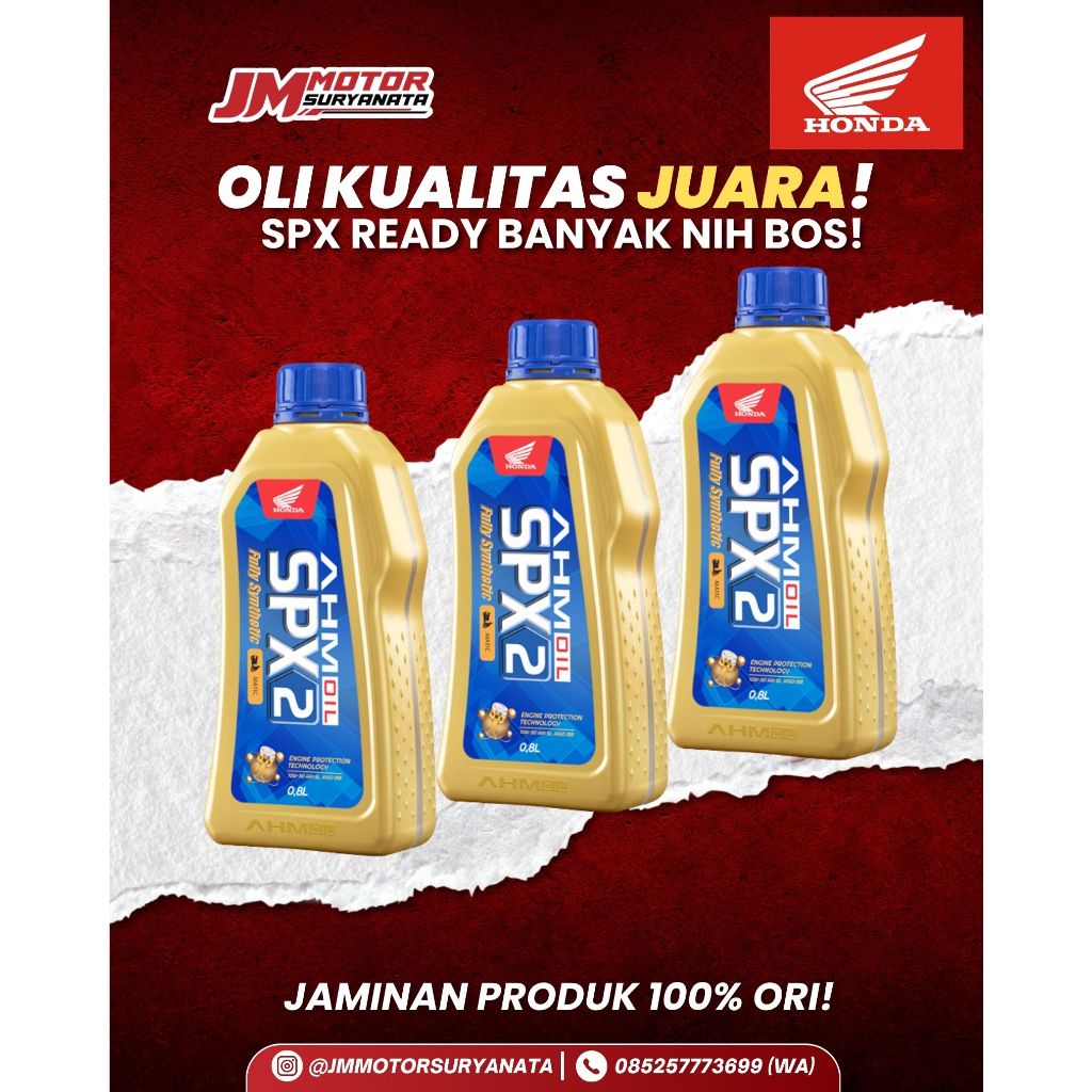 AHM OLI SPX 2 FULL SYNTETHIC 0.65/650ML & 0.8/800ML