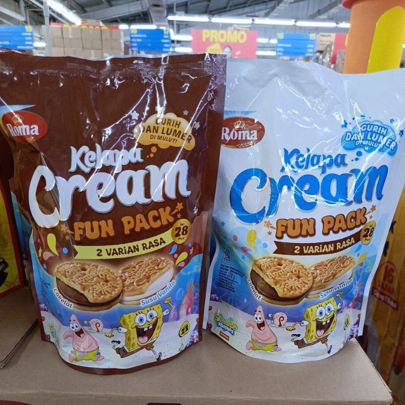 

Roma kelapa cream pouch