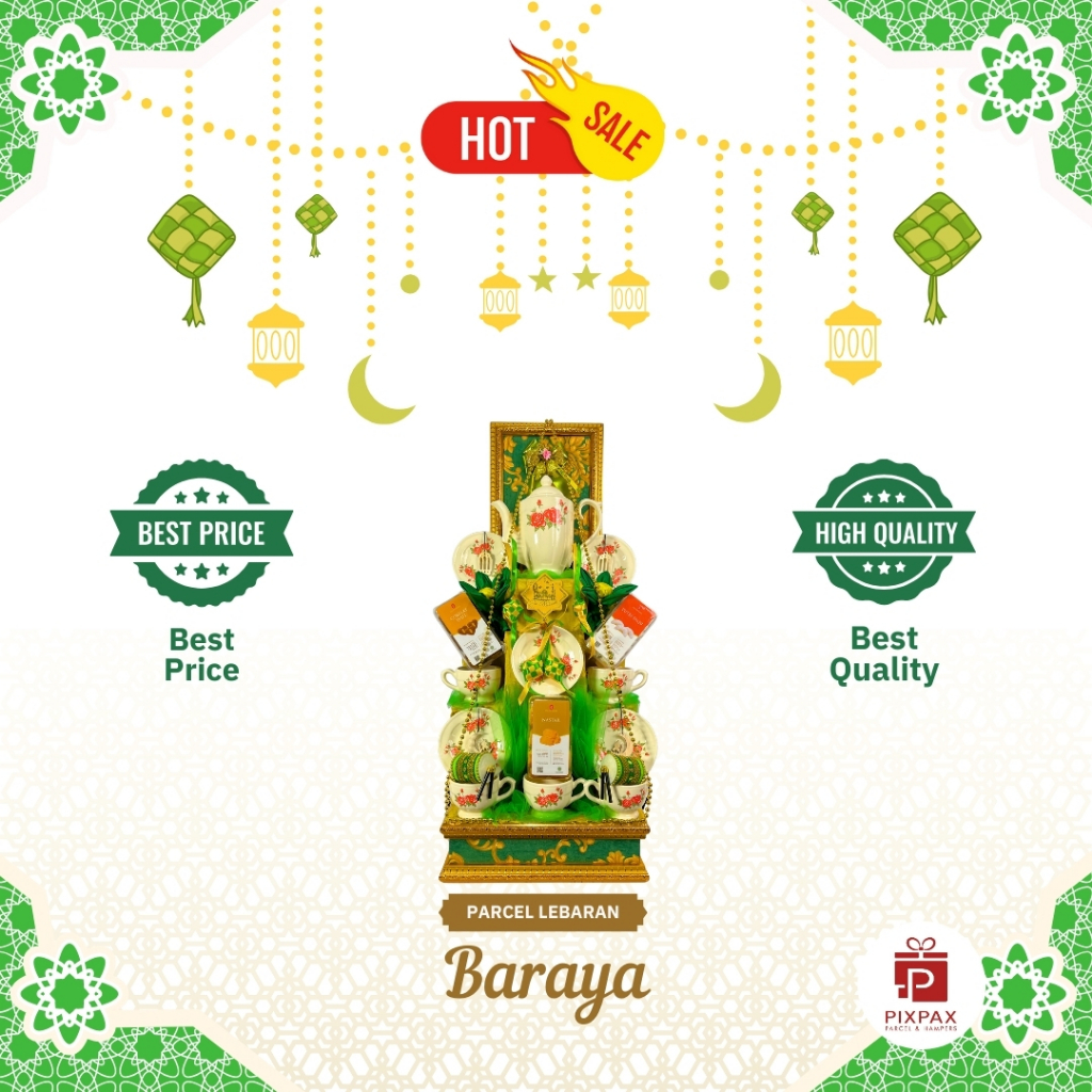 

Parcel Hampers Lebaran Unik Idul Fitri 2025 Pixpax - Mixed Series | Baraya