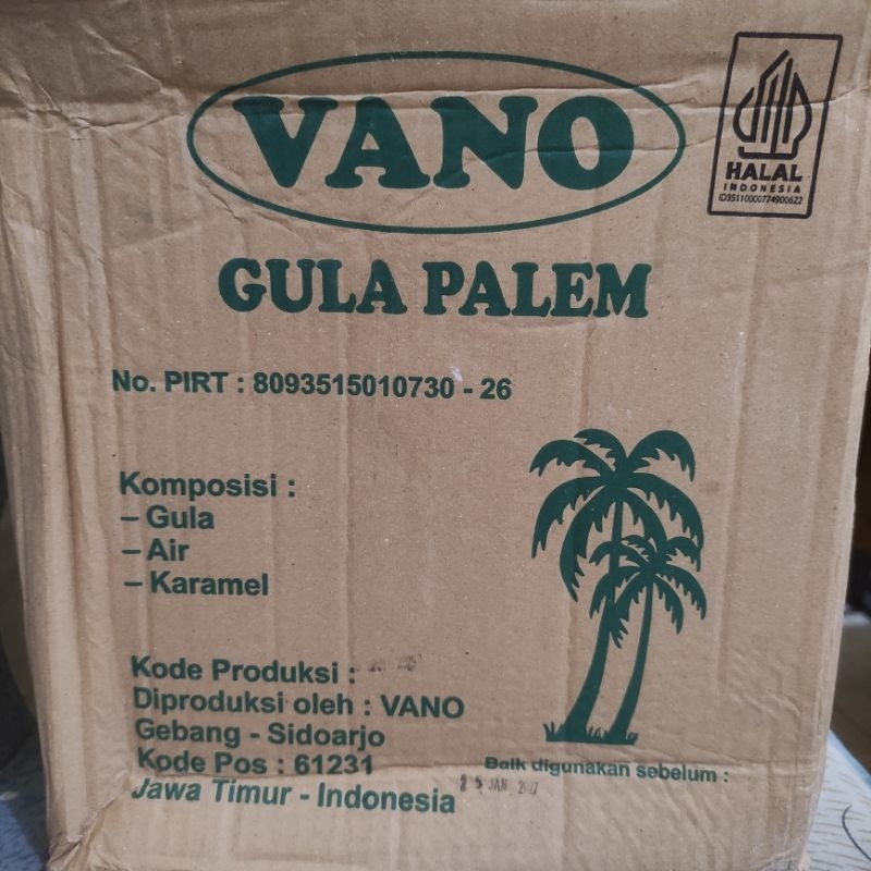 

Vano Palm Sugar Gula Palem Repack 250gr