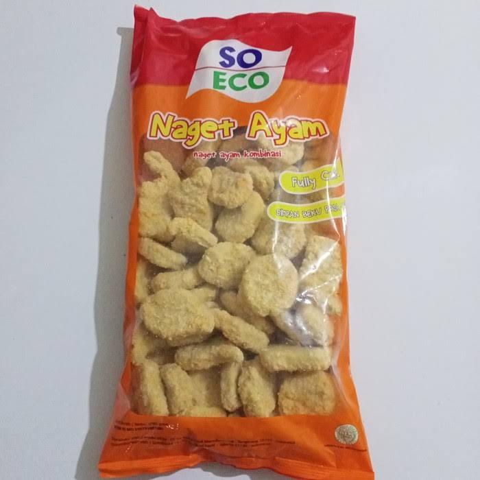 

BAH Chicken Nugget SO ECO 1 Kg - Berkualitas Tinggi Frozen