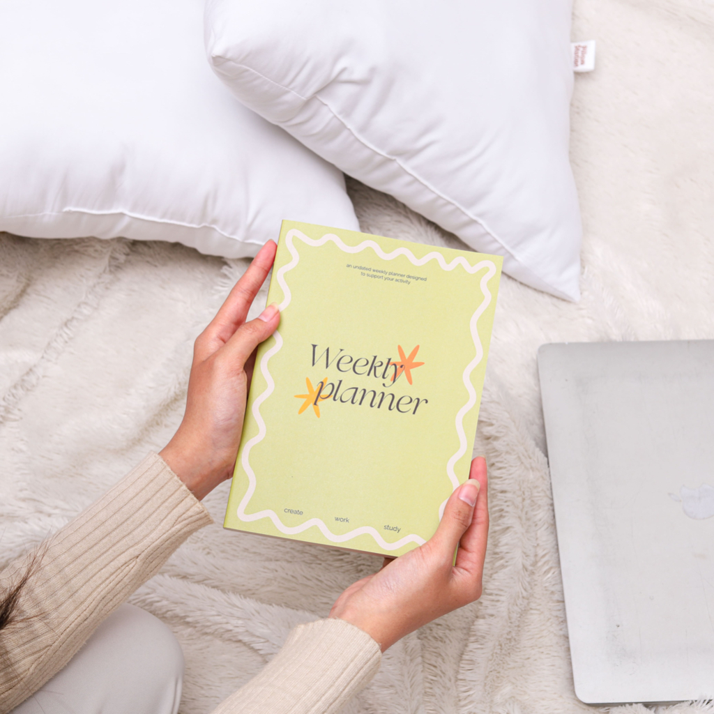 

WEEKLY PLANNER BY SWEET SUNDAY | PLANNER 2025 | ONE YEAR | JOURNAL buku agenda, buku catatan kerja