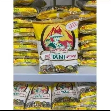 

Tepung tapioka Cap Pak Tani 500 gr 1 karton isi 20 pcs