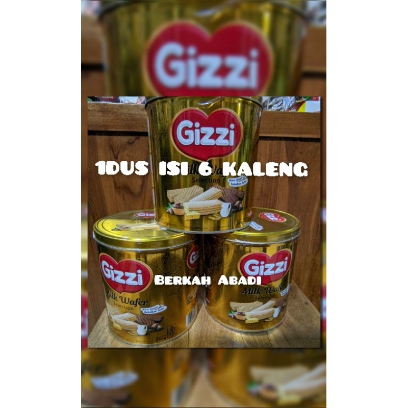 

Promo Gizzi Milk Wafer Selection 1karton isi 6
