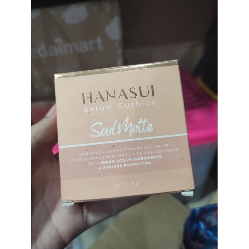 Hanasui serum cushion shade porcelain