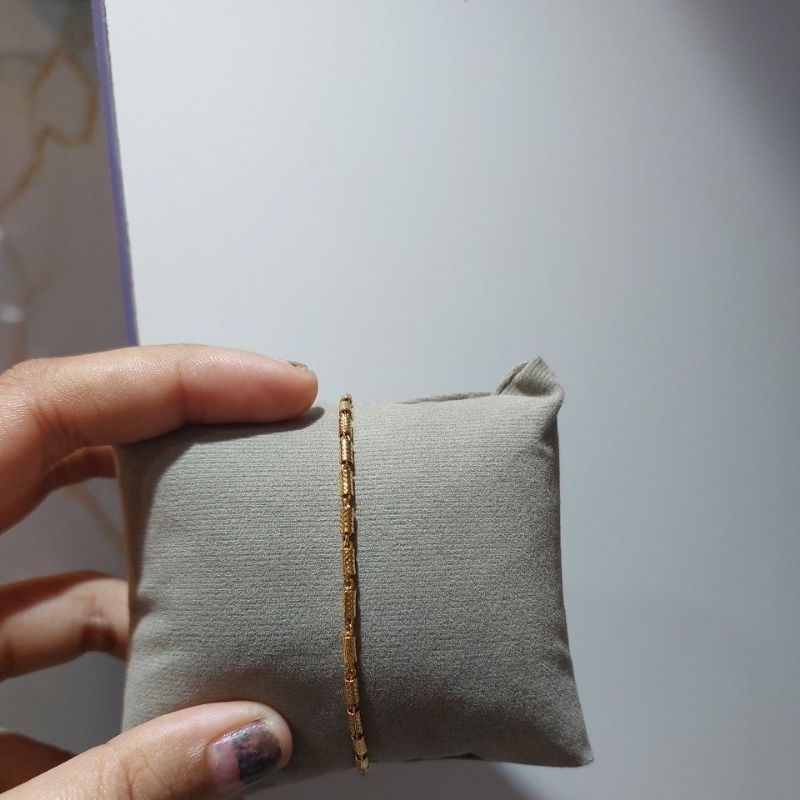 Gelang Titanium bambu kecil