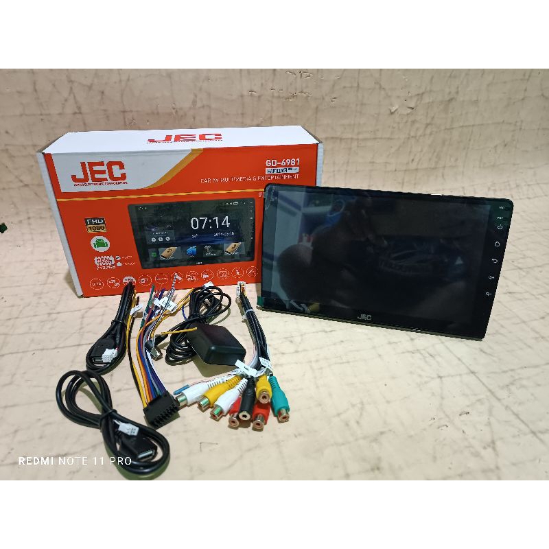 head unit android jec 9 inch