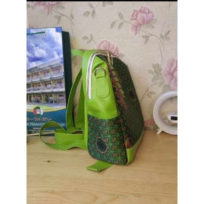 Tas ransel batik nu muslimat