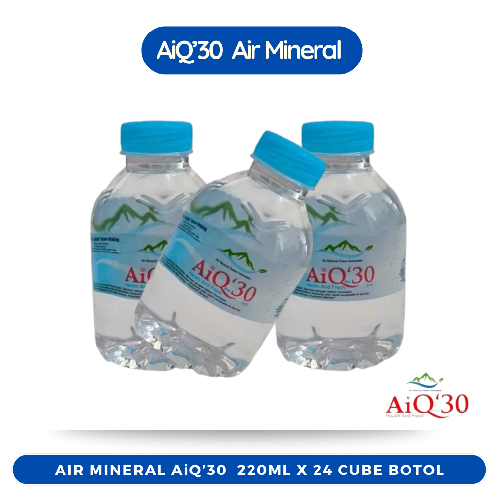 

Air Mineral AIQ30 mini cube 220 ml Halal (1 Karton)