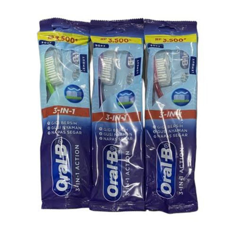 

ORAL-B SIKAT GIGI ACTION 1PCS