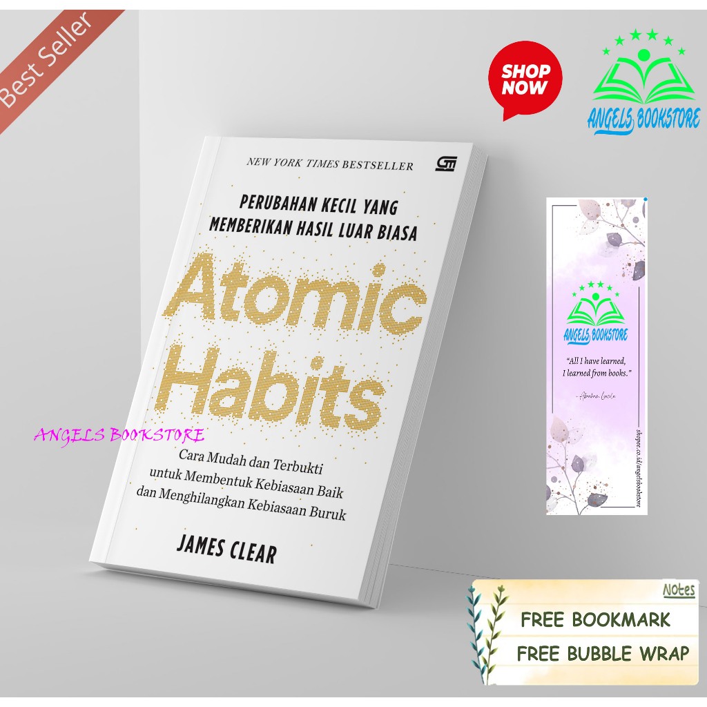 

(INDONESIA) Atomic Habits ; Perubahan Kecil yang memberikan hasil luar biasa by James Clear