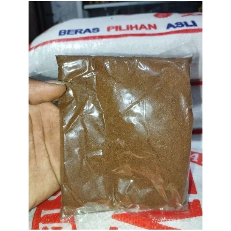 

100 gram bubuk kopi robusta Aceh ( cap camar jaya) 1 ons