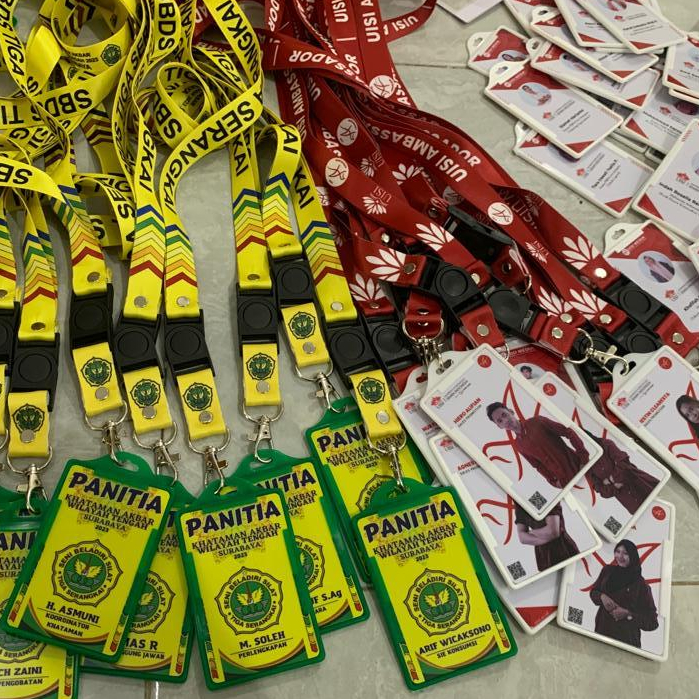 

Sepaket Tali Lanyard Dan Id cad casing lengkap 2 cm
