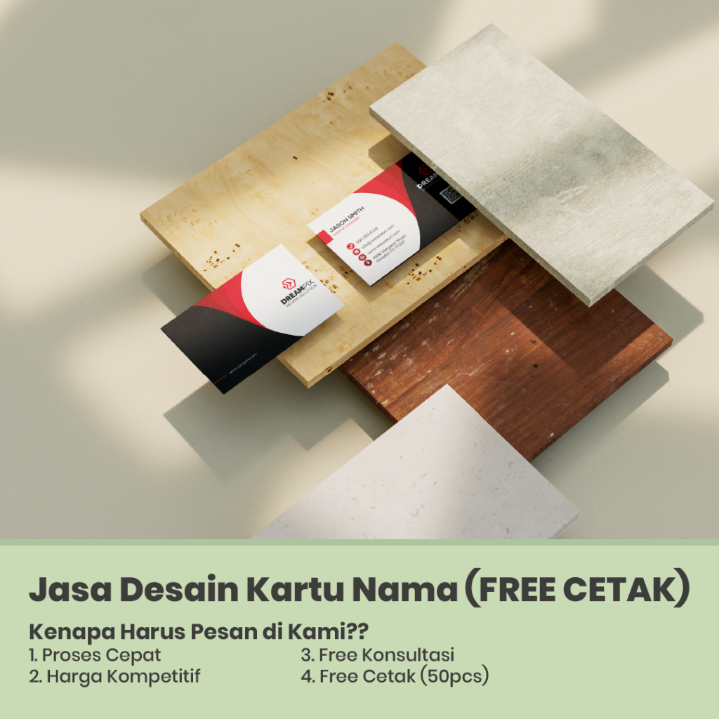 Jasa Desain Kartu Nama | Business Card || Free Cetak 50pcs || Jasa Desain Kartu Nama, Jasa Cetak Kar