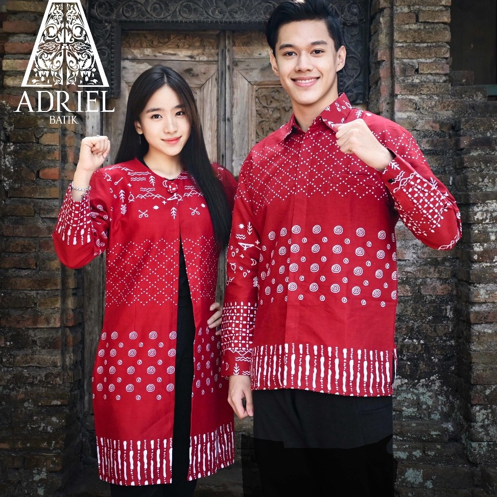 KODE C89C ADHIKARA BATIK TULIS PREMIUM Kemeja PRIA  Outer WANITA  Kemeja Outer Batik Premium Solo pa