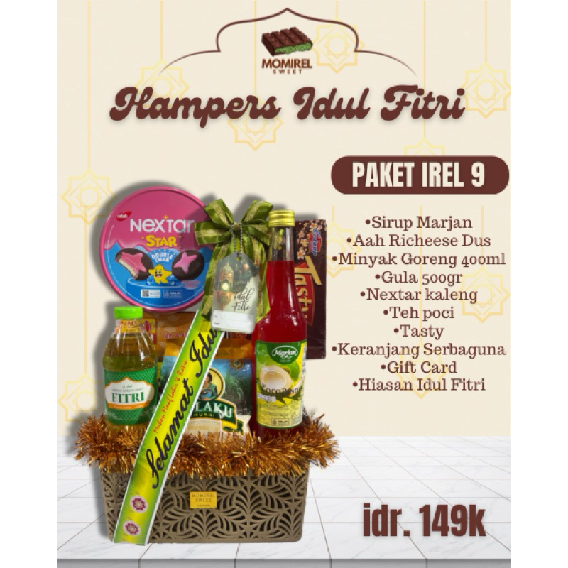 

MOMIREL HAMPERS LEBARAN PARCEL IDUL FITRI JAKARTA SELATAN MURAH