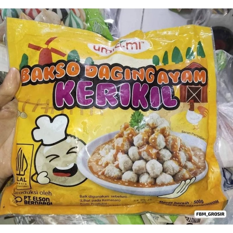 

pentol bakso krikil 250grm