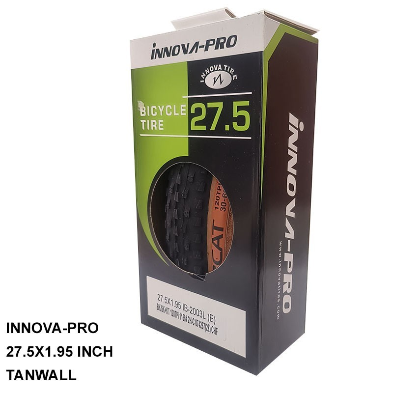 INNOVA PRO Ban Luar 27.5x1.95 inch Tanwall Sepeda MTB Gunung 120TPI Fold Lipat Kevlar