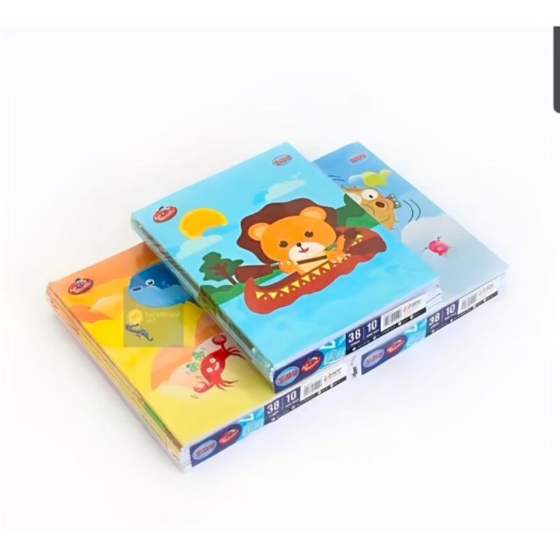 

buku tulis 38lbr sidu animal new