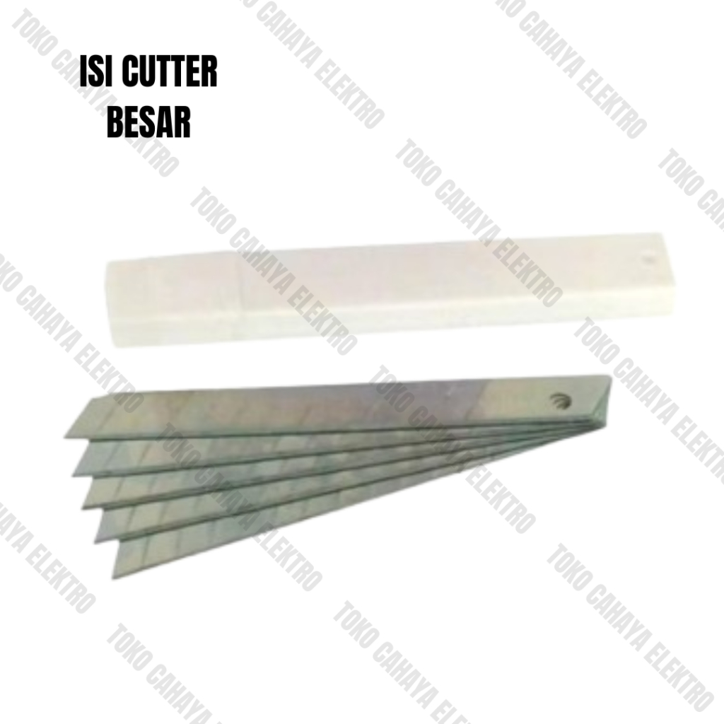 

ISI CUTTER REFILL ISI ULANG TEMPAT CUTTER TAJAM ISI 10PCS CUTTER BISA COD