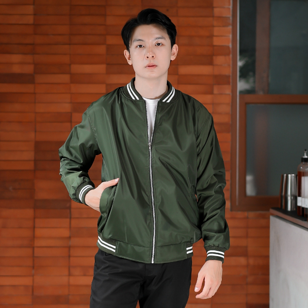 Jaket Bomber Pria | Bomber Jacket | Jaket Anti Air Pria Waterproof | Jaket Bomber Pria Original