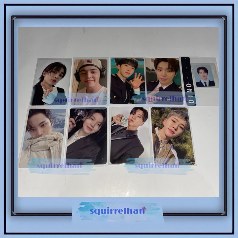[Ready Stock] Official Photocard Seventeen PC Going magazine black white jeonghan air kit jxw this m