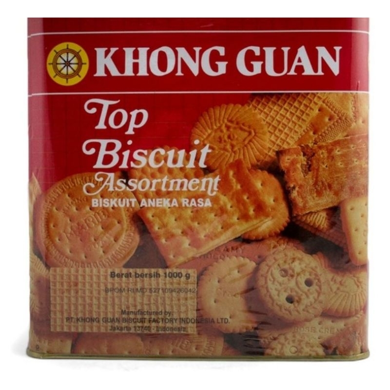 

khong guan top biscuit 650-1600 gr