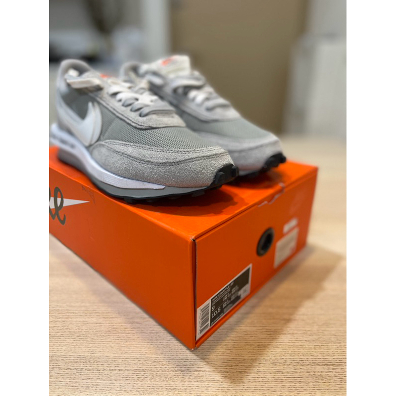 nike ld waffle sacai fragment grey original mint condition