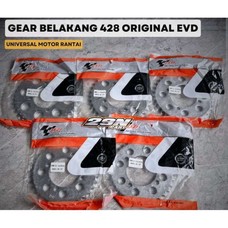 Gear gir belakang 428 Jupiter z FIZR Rx king type sss 30 31 32 33 34 35 36 37 38 39 40 45 50 55