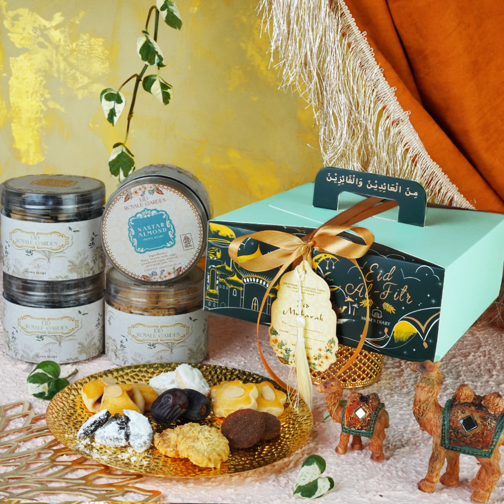 

Hampers Lebaran Idul Fitri / Eid Hampers - Spesial Kue Kering Lengkap (4 Jar)