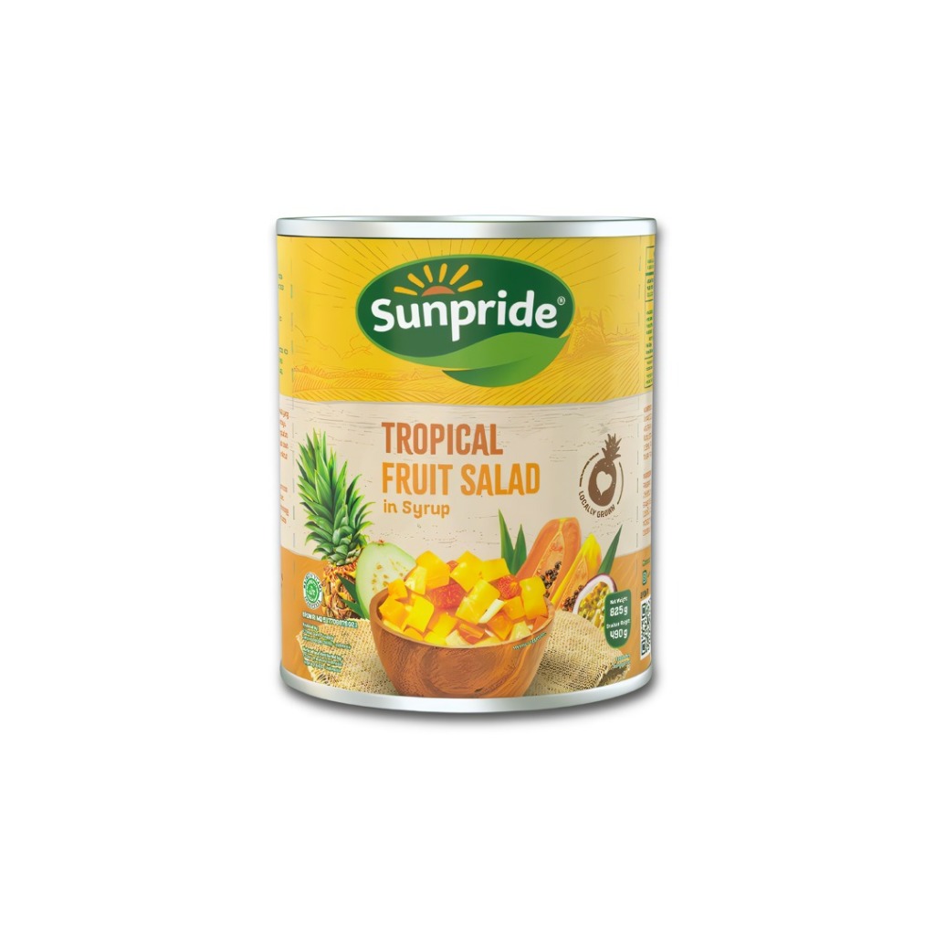 

Sunpride tropical fruit salad dalam sirup kaleng 825 gram