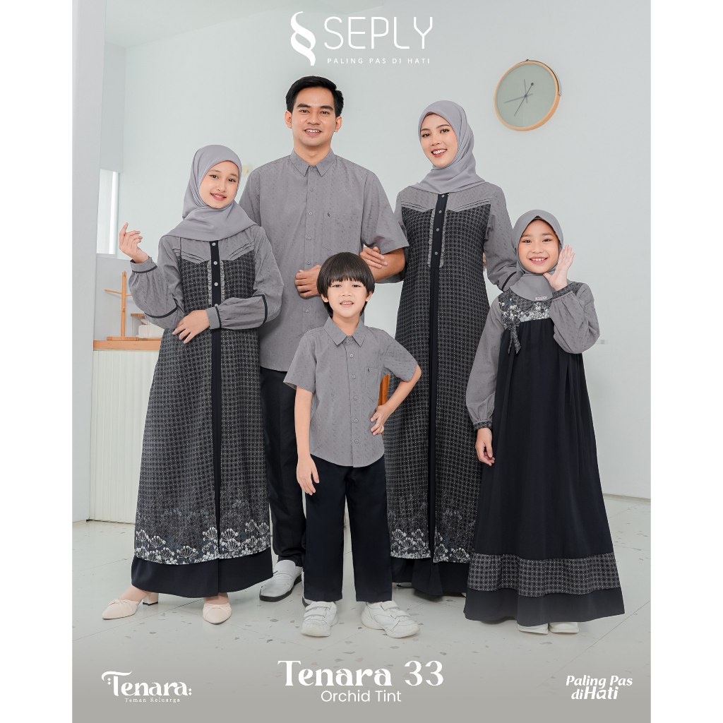 PO Sarimbit Tenara 33 Orchid Tint Gamis Nara 33 koko kaseo 267 Sarimbit Keluarga Etihca Sarimbit Sep