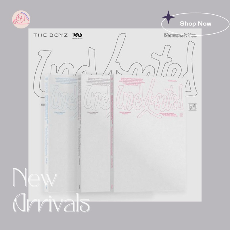 [PO] THE BOYZ The 3rd Album - ‘Unexpected' (Photobook Ver.)