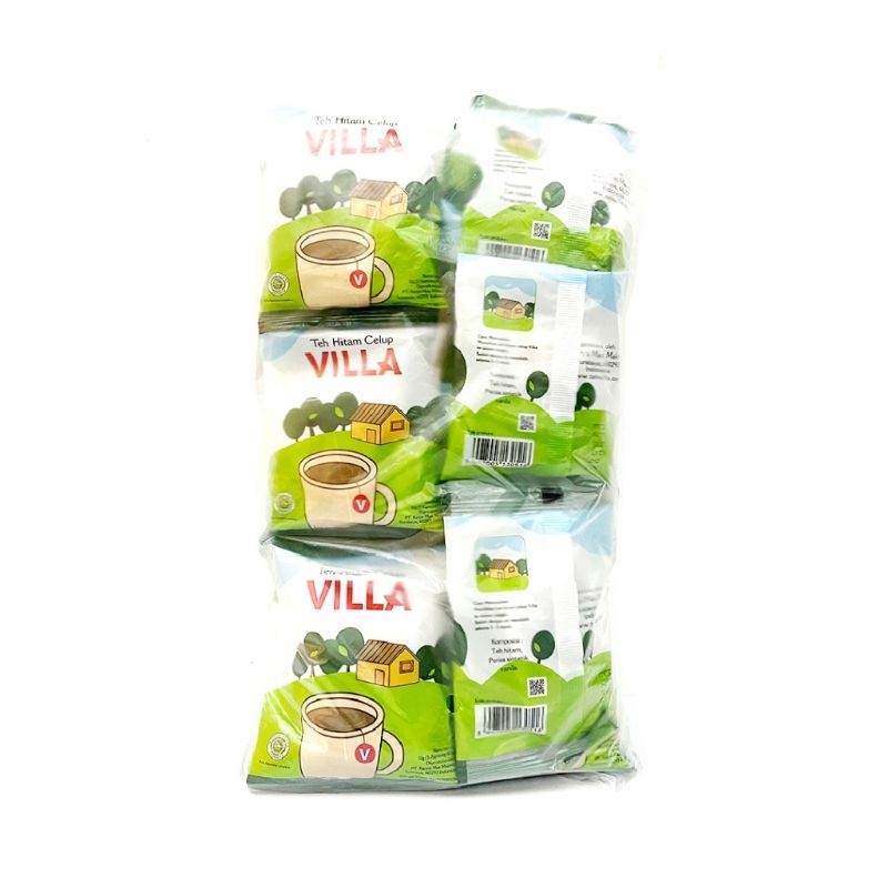 

TEH VILLA | Teh Hitam | teh Celup Sachet ( Kantong ) | Black Tea