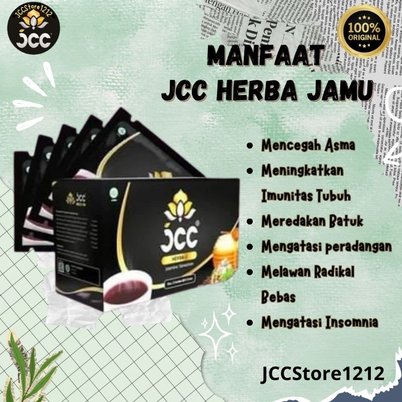 

JCC Herba J, Jamu untuk masuk Angin, Batuk, Pilek dan Demam