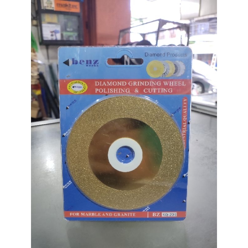 DIAMOND GRINDING WHEEL GOLD BENZ KQ-201