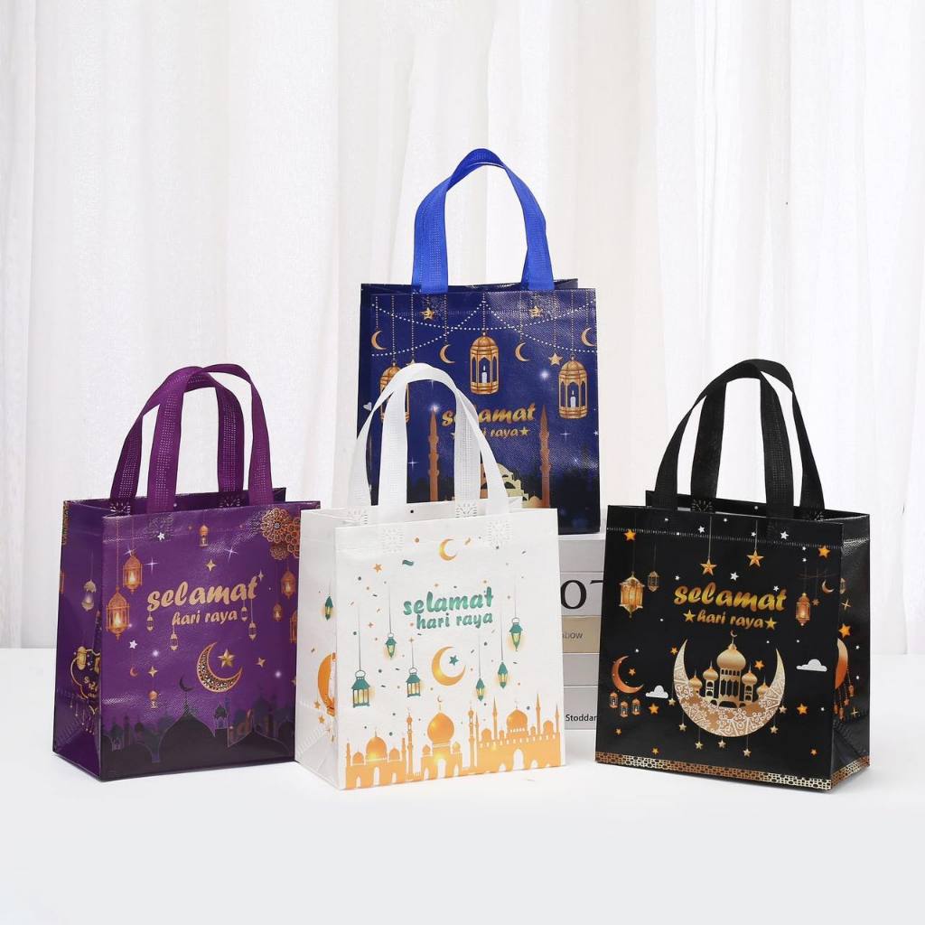

Paper Bag Eid Mubarak / Paper Bag Lebaran / Tas Souvenir / Paper Bag Idul Fitri