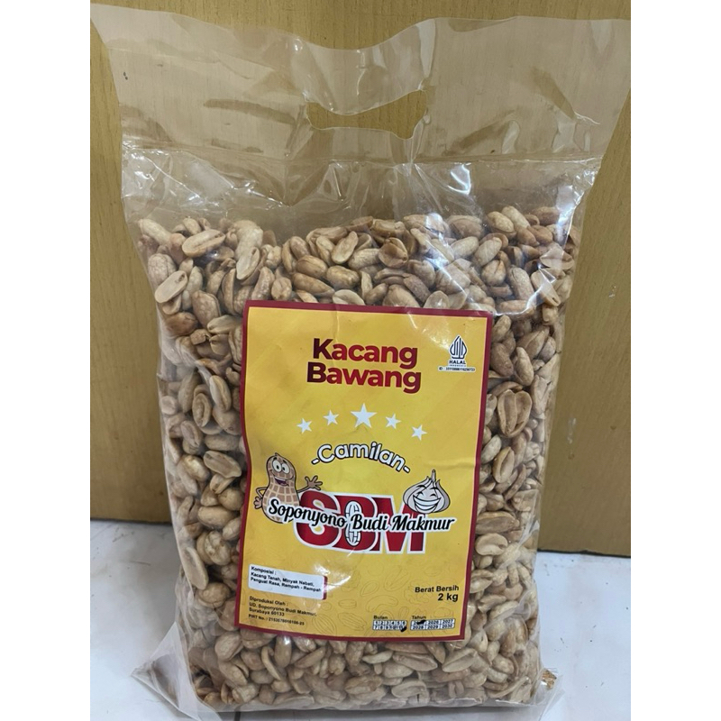 

Kacang Bawang Soponyono SBM Repack 500gr