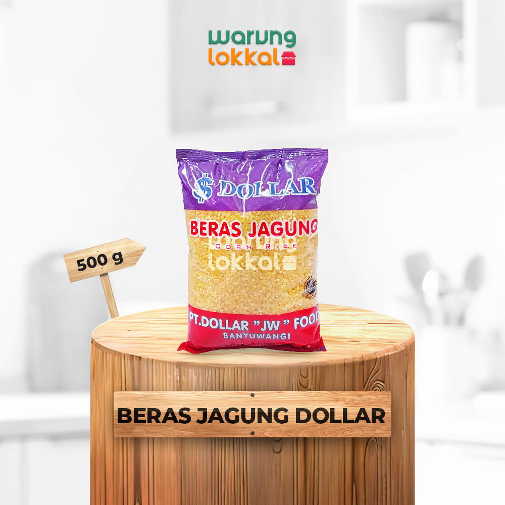

Beras Jagung Cap Dollar 500g - Warung Lokkal