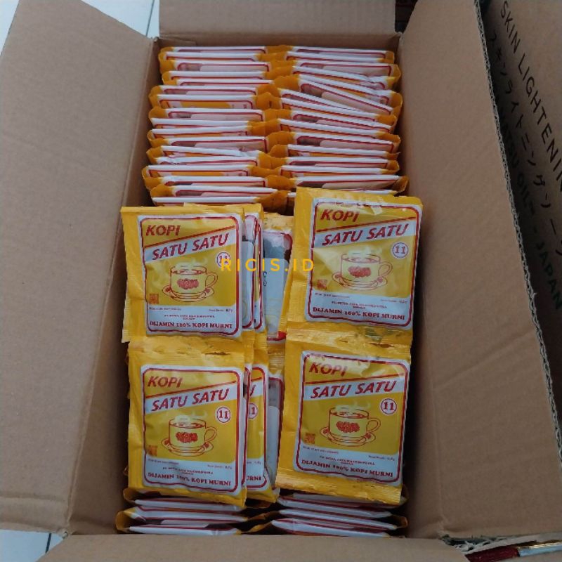 

kopi satu satu 1 karton isi 20 renceng kopi nomer satu di indonesia