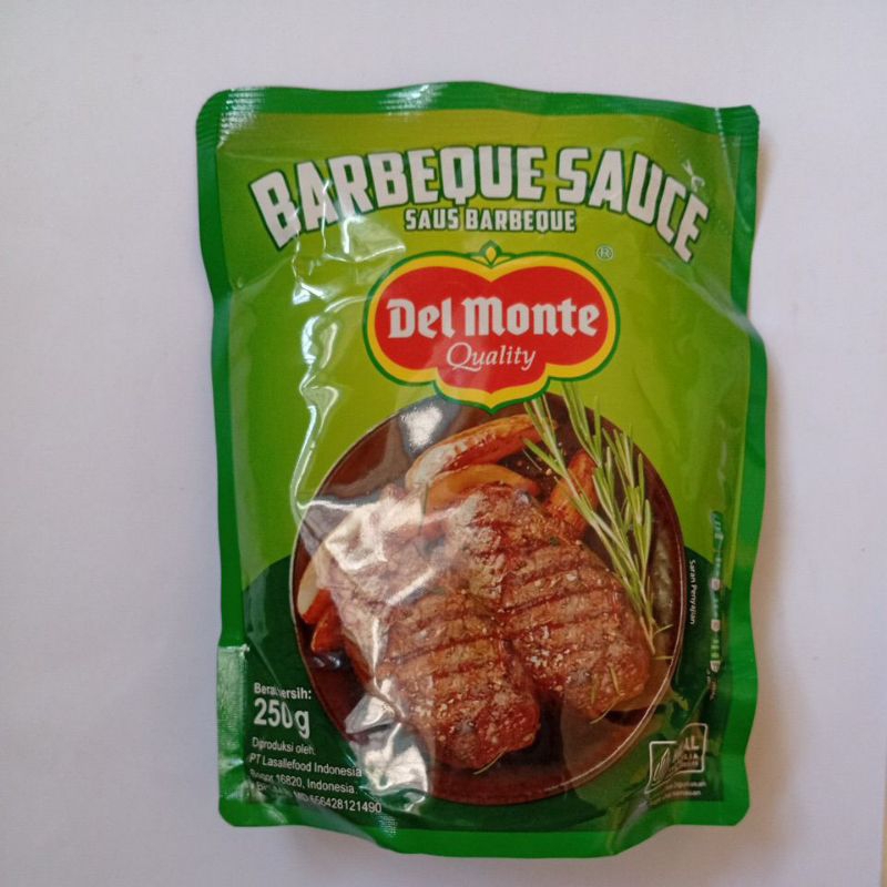 

Delmonte saus rasa bbq 210g