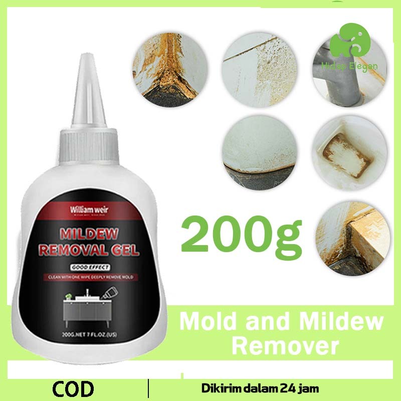 200ml Penghilang Noda Jamur Mold Remover Gel Alat Cleaning Gel Bathroom Mold Remover Gel Anti Mold A