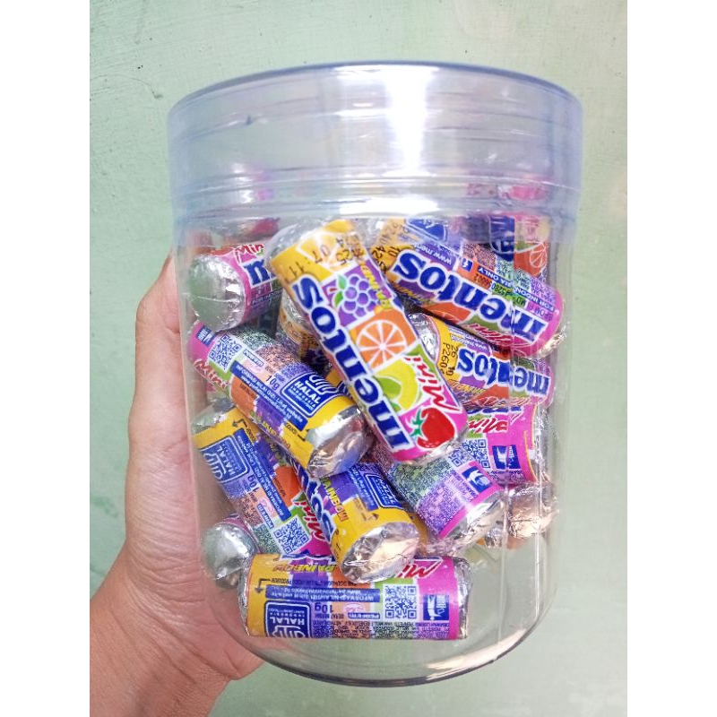 

Permen mentos fruty