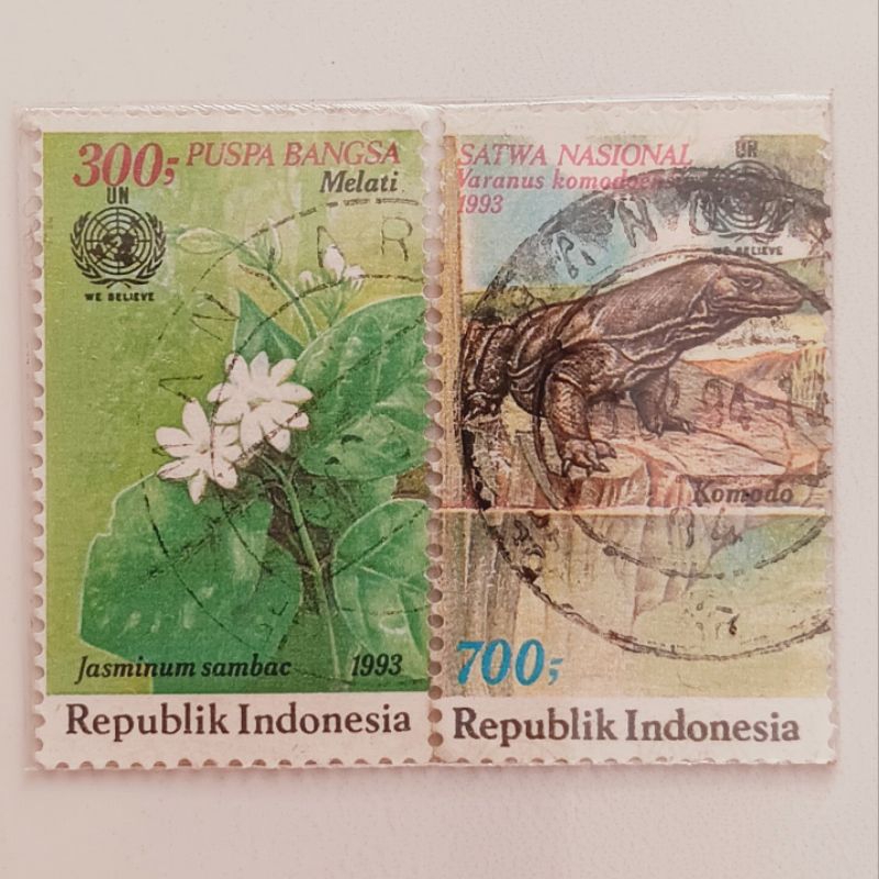 

(AB) Perangko Indonesia 1993 Tahun Lingkungan Hidup Set 2 pcs Used