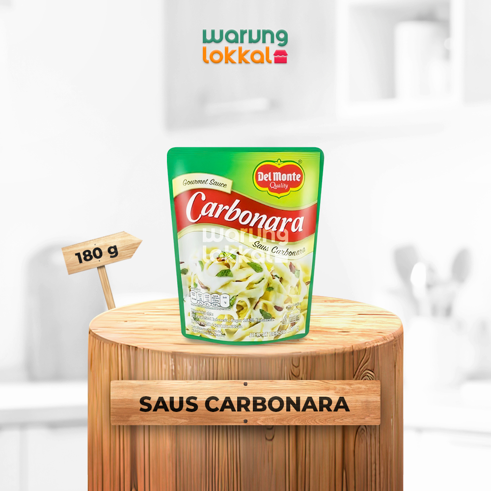 

Del Monte Saus Carbonara 180g - Warung Lokkal